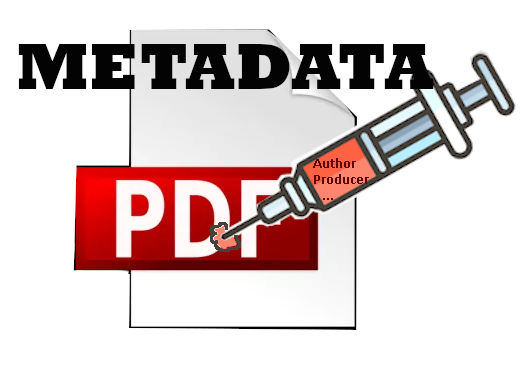 pdf metadata leakage